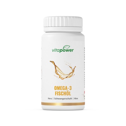 Premium Omega 3 Fisch&ouml;l Kapseln | Vitapowershop