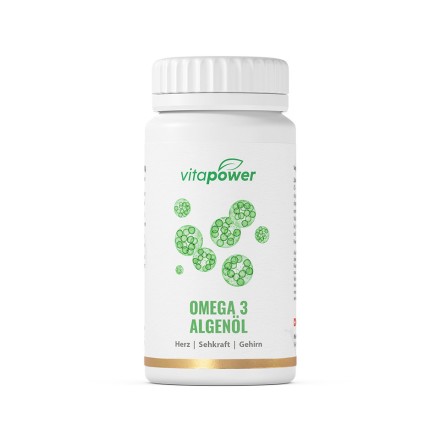 Omega-3 Algen&ouml;l PLUS, 100 Kapseln