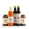Sparpaket Kurkuma, Lein&ouml;l, Lecithin, Sanddornsaft
