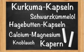 Hagebuttepulver und-kapseln, Moringa-Kapseln hier bestellen